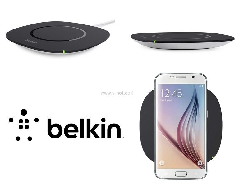 משטח טעינה אלחוטי QI מקורי בלקין - Belkin BOOST↑ , UP