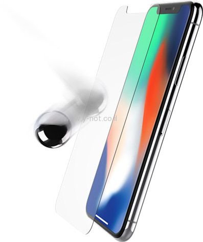 OTTERBOX מגן מסך מזכוכית מחוסמת נגד שבר ושריטות אייפון X/XS