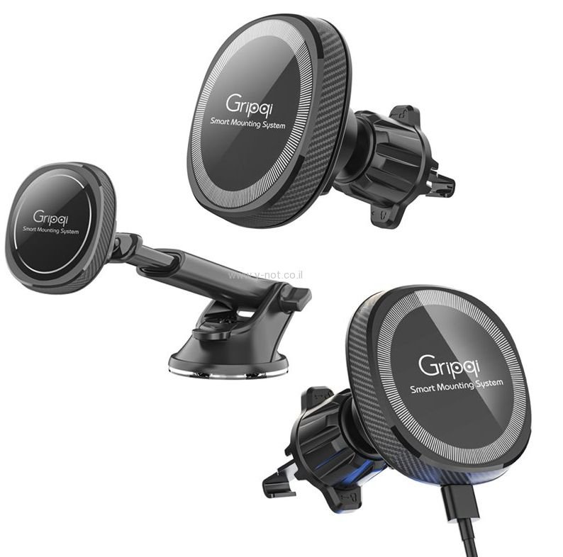 מעמד טעינה אלחוטית GRIPQI XW-20 Magsafe