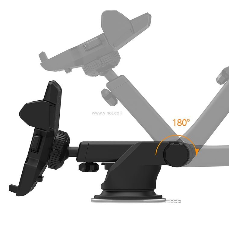 Alternative view of מעמד / מתקן לסלולארי הטוב ביותר מתאים לכל המכשירים - קליק אחד iOttie Easy One Touch 2