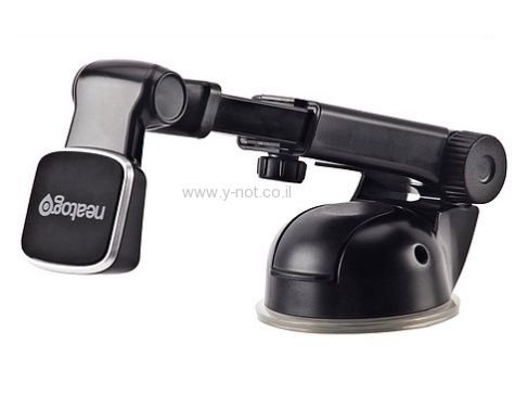 מעמד מגנט לרכב - Neatogo Optimus  עם זרוע ארוכה - מתאים לכל המכשירים