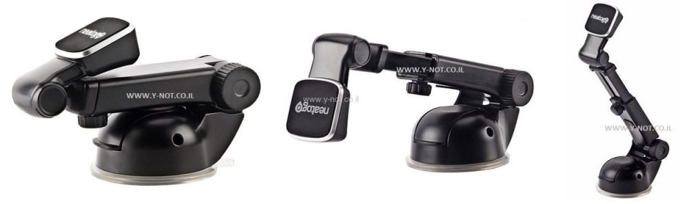 Alternative view of מעמד מגנט לרכב - Neatogo Optimus  עם זרוע ארוכה - מתאים לכל המכשירים