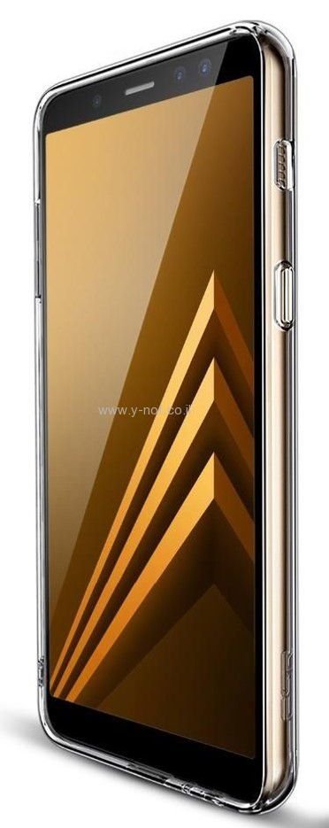 כיסוי סיליקון לגלקסי A8 - שקוף - Value