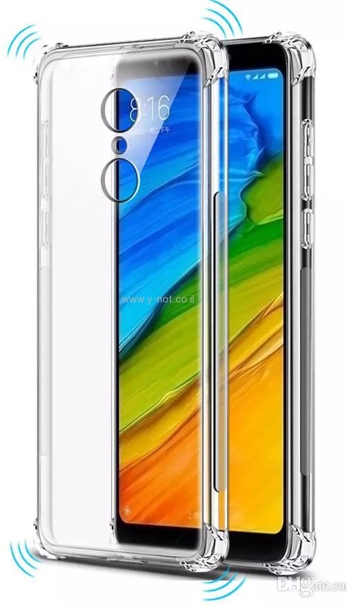 מגן סיליקון למכשירי שיאומי Xiaomi Redmi - שקוף - דגם GRIP GUARD - בחר את הדגם המבוקש ! – תמונה 3