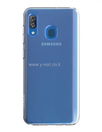 Alternative view of כיסוי קריסטל SKECH Matrix SE לגלקסי A30 - שקוף Galaxy A30