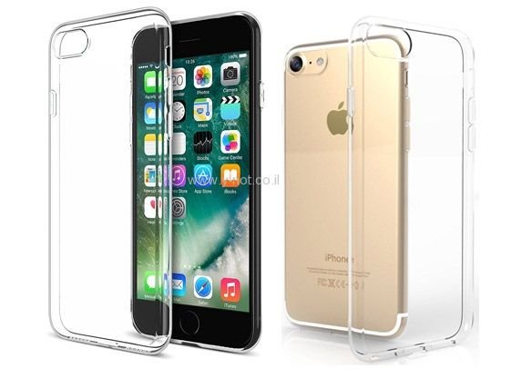 Alternative view of מגן סיליקון שקוף לאייפון 7/8