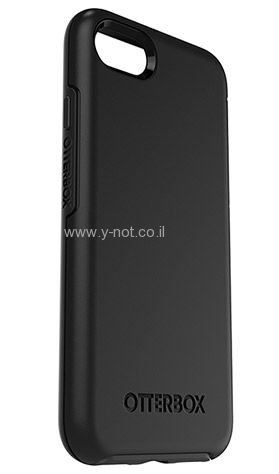 כיסוי אייפון 8/7 - אוטרבוקס סימטרי  - OTTERBOX SYMMETRY - <B>שחור</b>