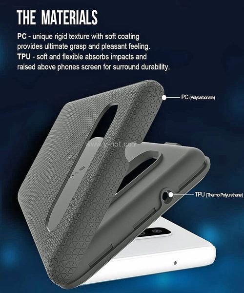 מגן לגלקסי S10 <b>פלוס</b> דגם GRIP FLEX שני חלקים – תמונה 3