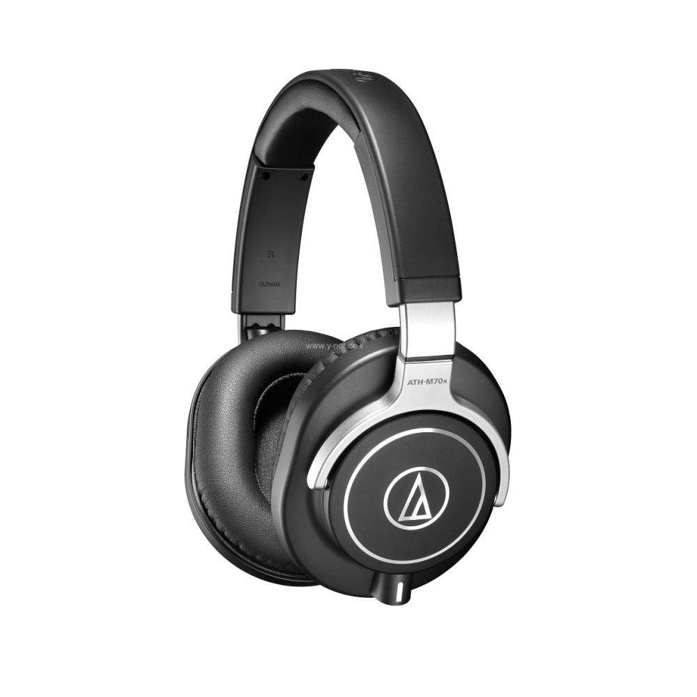 אוזניות קשת מקצועיות - AUDIO TECHNICA ATH-M70X