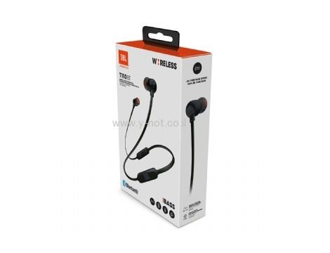Alternative view of אוזניות אלחוטיות In ear מדגם JBL T110BT עם מיקרופון ושלט מובנים בכבל - קיים בצבעים