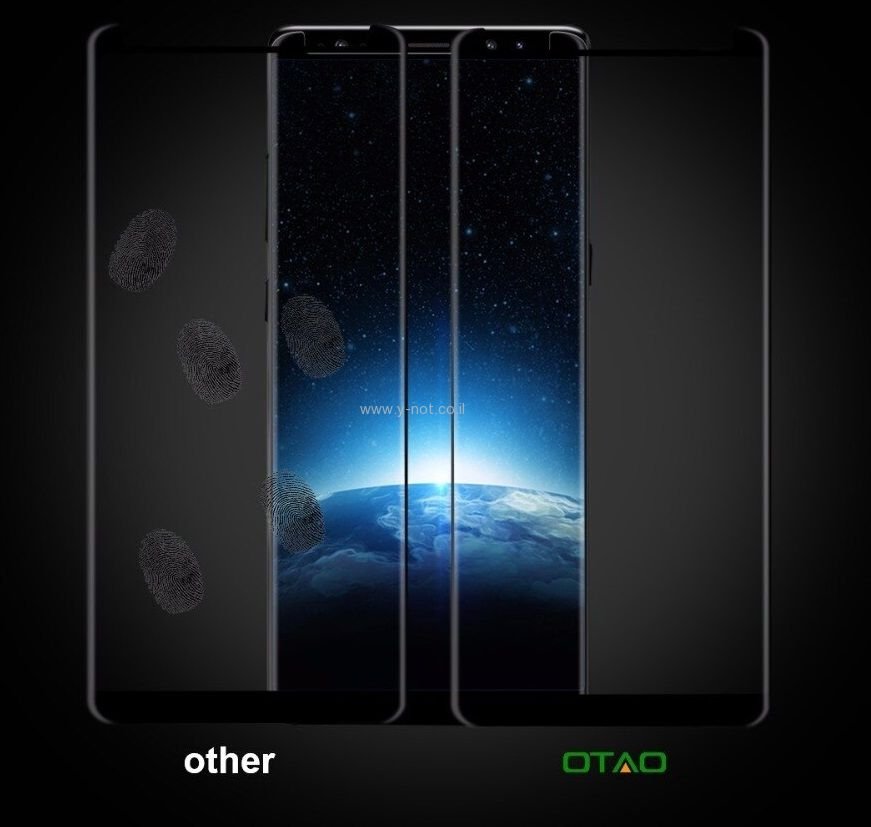 Alternative view of מגן מסך גלקסי נוט 10 <b>פלוס</b> מזכוכית מחוסמת  NOTE 10 מבית OTAO - כל המסך