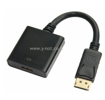 כבל מתאם  DISPLAY PORT (DP) to HDMI