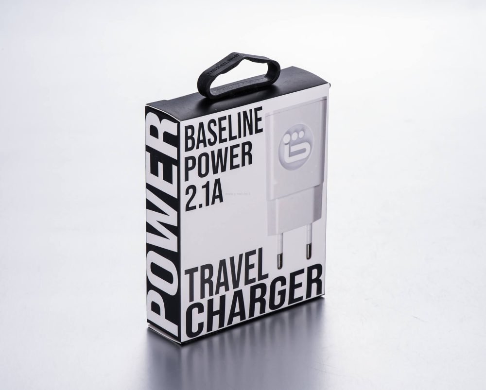 Alternative view of מטען בית לטלפון 2.1A (לטאבלטים ואייפד) - מבית BASELINE
