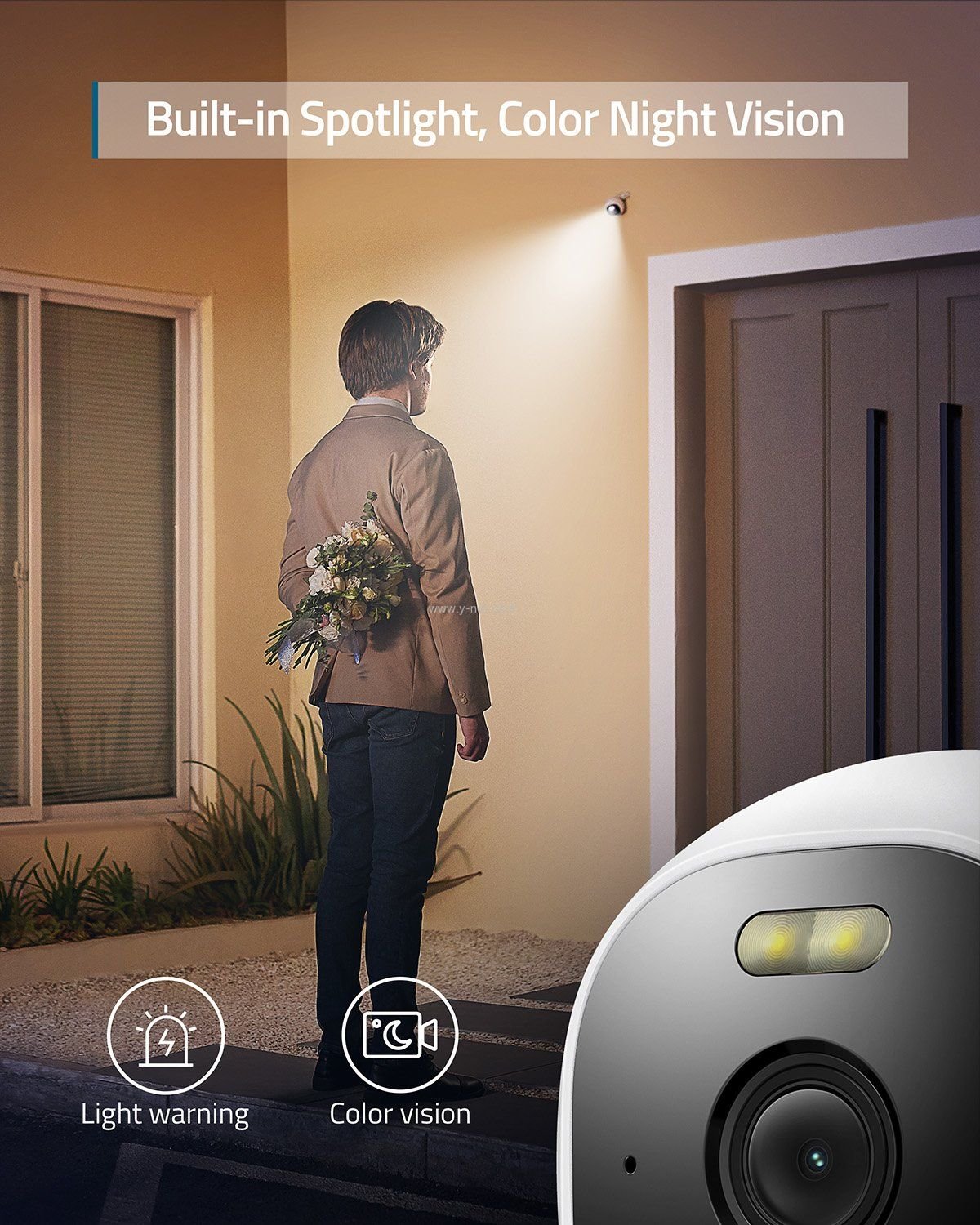 <b>מצלמת אבטחה מבית אנקר </b> דגם OUTDOOR WIRED- EUFY SECURITY OUTDOOR CAM PRO – תמונה 3
