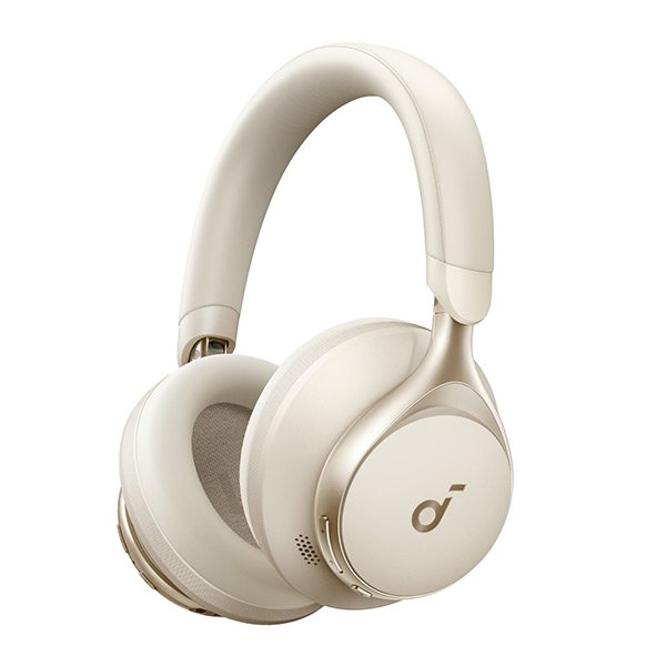 אוזניות קשת On-Ear דגם Anker Soundcore Space One A3035 צבע לבן / שחור