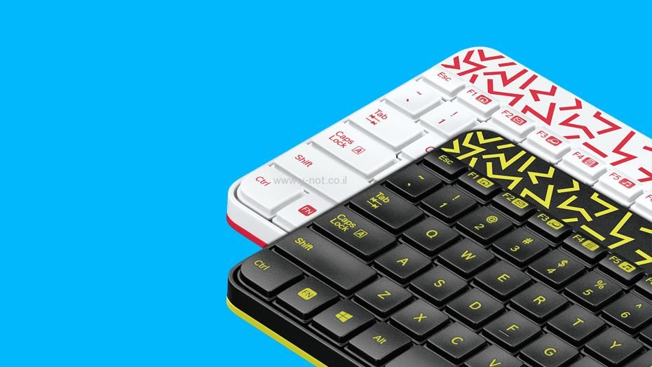 סט מקלדת ועכבר אלחוטיים Logitech MK240 Nano – תמונה 7