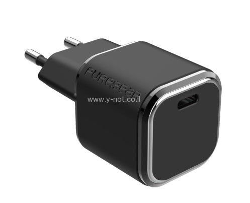 מטען קיר  ראש מטען בית מהיר   <b>45w</b>GaN II Wall Charger מחברת PUREGEAR