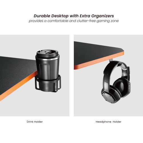 <b>חבילת גיימינג הכוללת מושב SCORPIUS LIGHTNING BLUE + שולחן גיימינג מקצועי GMD10-1 מבית LUMI</b> – תמונה 4