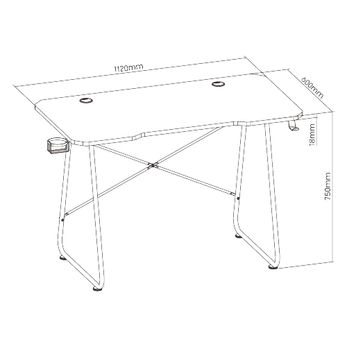 <b>חבילת גיימינג הכוללת מושב SCORPIUS LIGHTNING BLUE + שולחן גיימינג מקצועי GMD10-1 מבית LUMI</b> – תמונה 3