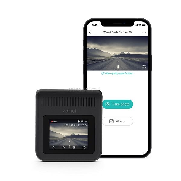 מצלמת רכב חכמה 70mai דגם 70mai Dash Cam A400 – תמונה 3