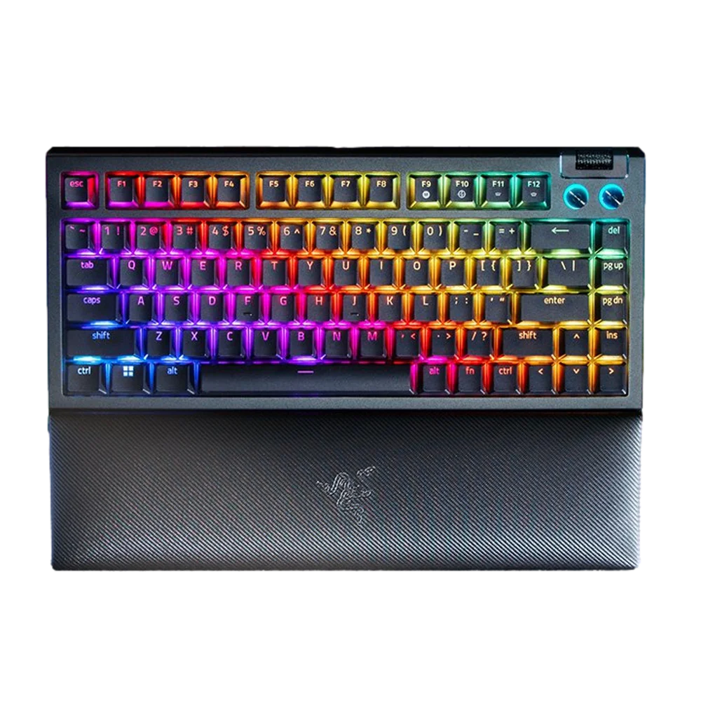 מקלדת מכאנית – Razer BlackWidow V4 75% Black