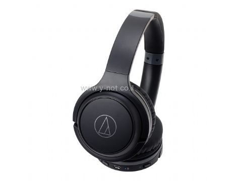 אוזניות קשת אלחוטיות AUDIO TECHNICA ATH-S200BTWH