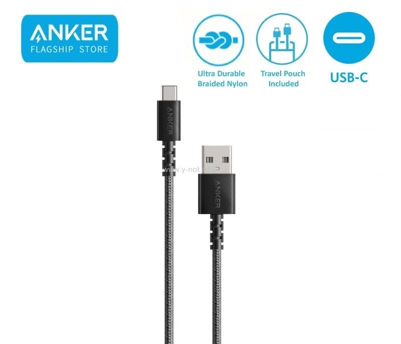 כבל Anker PowerLine Select Plus USB-C כבל שזור וחזק!