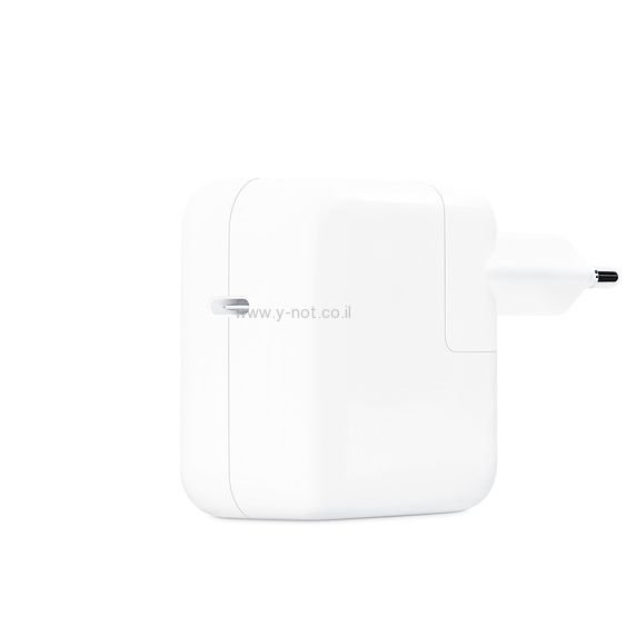 מטען מקורי אפל 30W USB-C  A1882 - תומך (POWER DELIVERY (PD