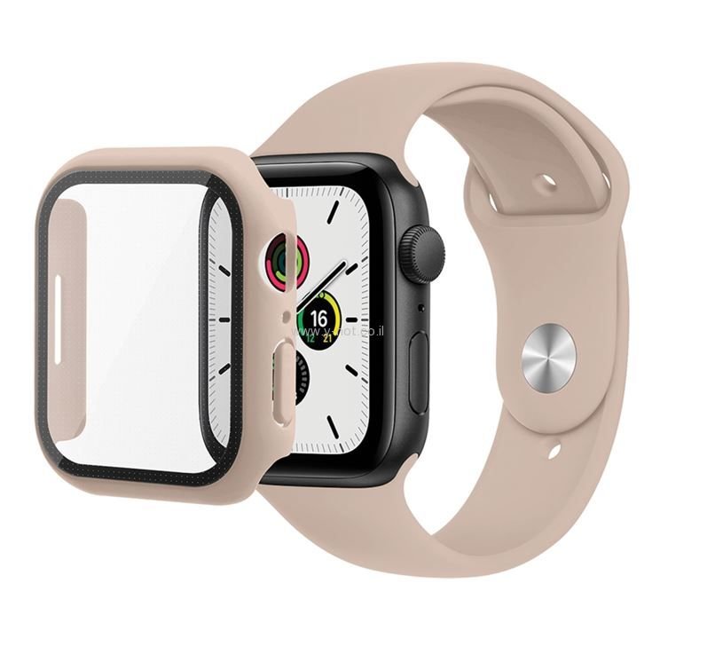 רצועה ומגן מסך SKECH לשעון APPLE WATCH 41MM בצבעים