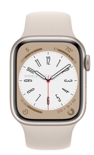 Alternative view of שעון חכם APPLE WATCH 8 CELLULAR 41MM STARLIGHT