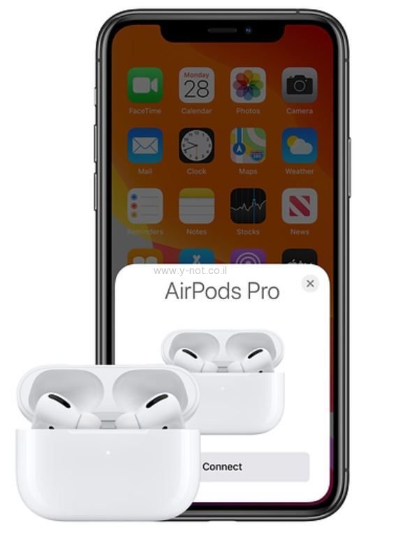 אוזניות אפל מקוריות Apple AirPods pro עם אחריות רשמית – תמונה 5