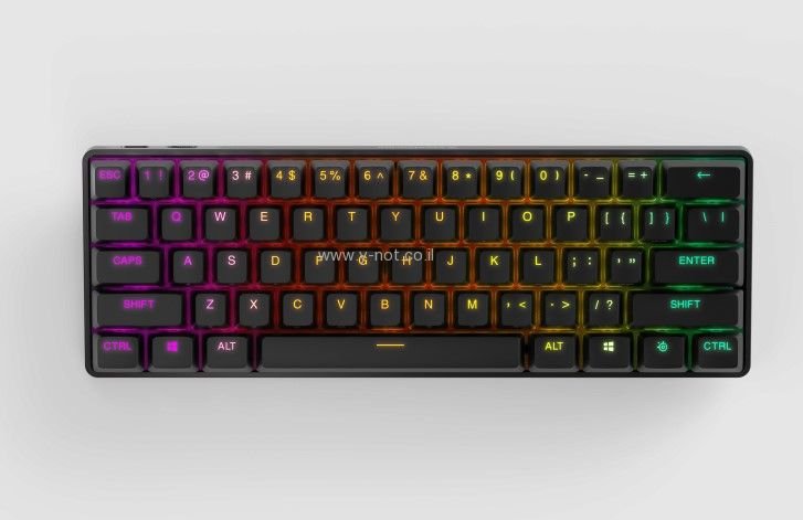 Alternative view of מקלדת גיימינג מיני מקצועית  Apex Pro Mini WL US- Seelseries