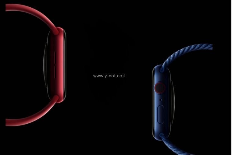 שעון חכם Apple Watch Series 6 44mm Aluminum Case Sport Band GPS + Cellular אפל – תמונה 3