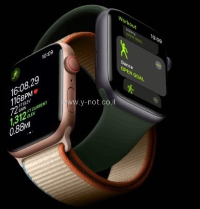 שעון חכם Apple Watch Series 6 44mm Aluminum Case Sport Band GPS + Cellular אפל – תמונה 4