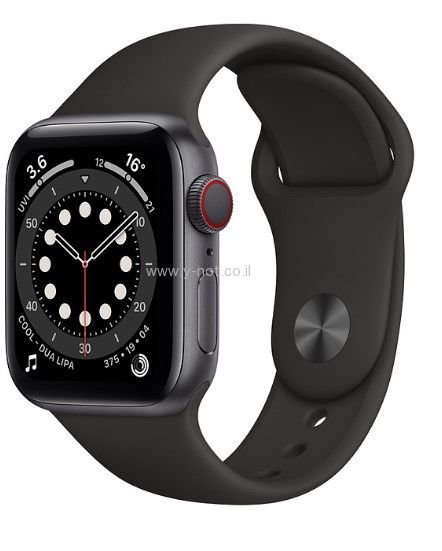 שעון חכם Apple Watch Series 6 44mm Aluminum Case Sport Band GPS + Cellular אפל – תמונה 6