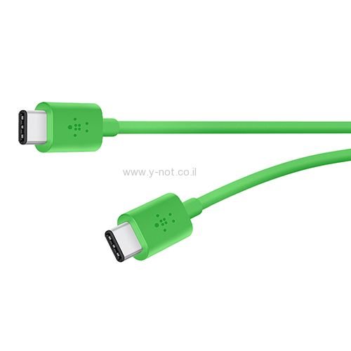 כבל סנכרון וטעינה USB 2.0 USB-C to USB-C - מבית BELKIN – תמונה 4