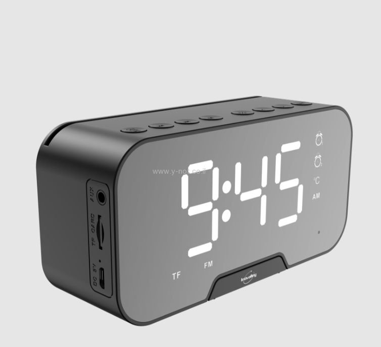 שעון דיגיטלי  ,  רדיו ורמקול BLUETHOOTH דגם MSRW10