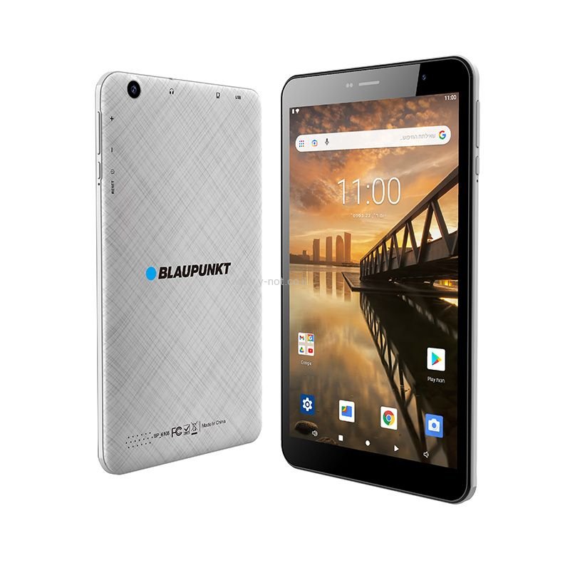 טאבלט 8” 16GB עם חריץ לכרטיס עד 256GB