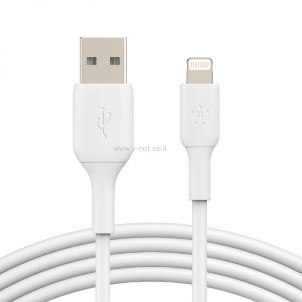 כבל Lightning ל- USB-A באורך 2 מ' Belkin – תמונה 2