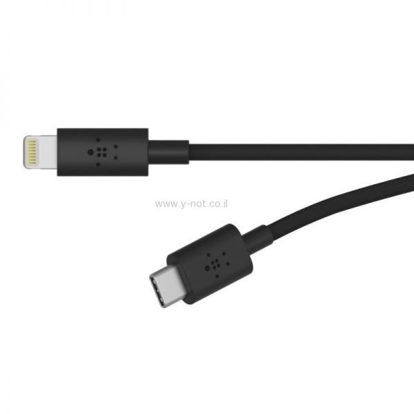 כבל אייפון חיבור Type C ל Lightning - תומך PD דגם BELKIN – תמונה 3