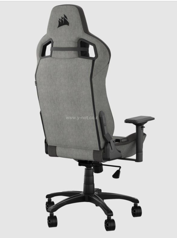 כיסא גיימינג בד CORSAIR T3 RUSH 2023 Fabric - אפור / שחור – תמונה 8