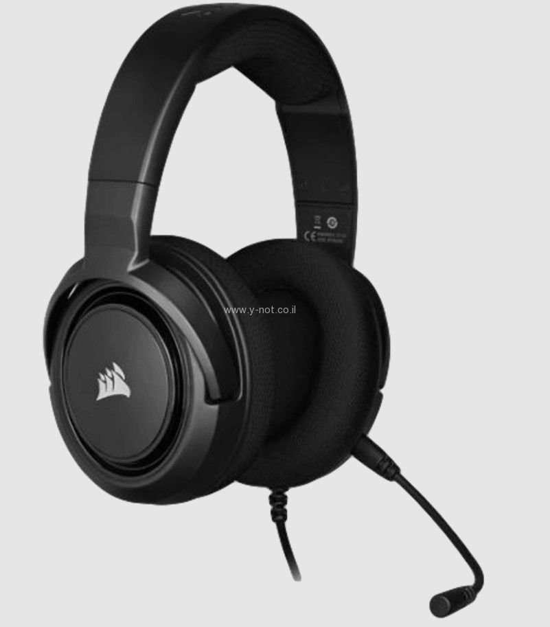 אוזניות גיימינג -CORSAIR HS35 STEREO צבע כחול/שחור – תמונה 8