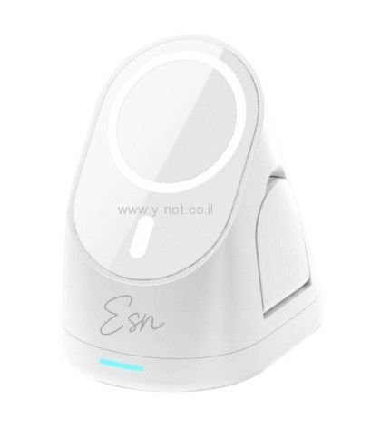 <b> מטען אלחוטי 3 ב-1 למוצרי אפל</b> עם MAGSAFE מבית Essentials – תמונה 5