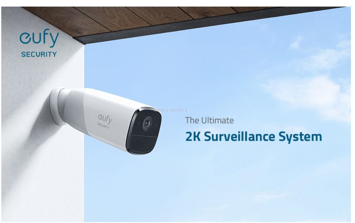 מצלמה בודדת מצלמת אבטחה Anker eufyCam 2 Pro 2K