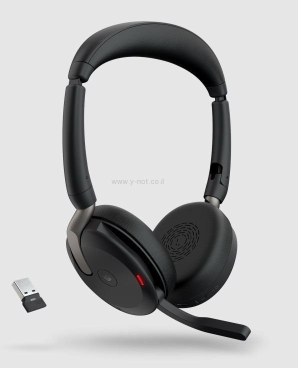מערכת ראש אלחוטית עם סינון רעשים אקטיבי היברידי חיבור USB-A