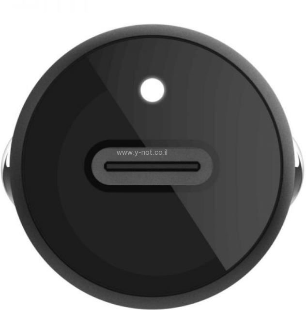 Alternative view of מטען בלקין מהיר לרכב BOOST↑ , CHARGE בחיבור USB-C 18W עם כבל Lightning