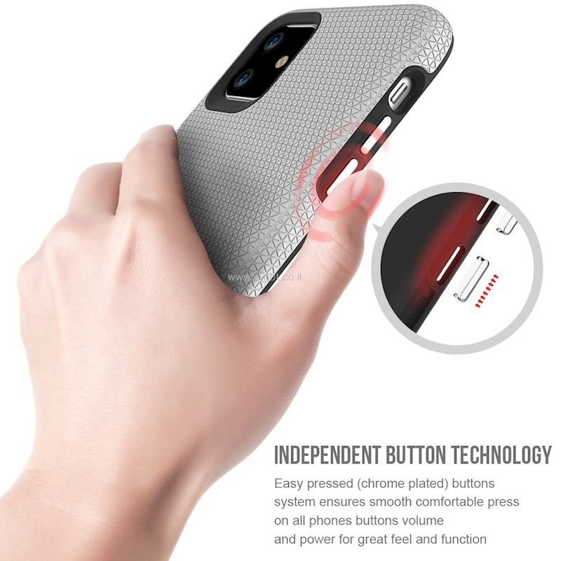 מגן אייפון 12<b> מיני</b> FLEX IX for iPhone 12 Mini - שני חלקים – תמונה 3