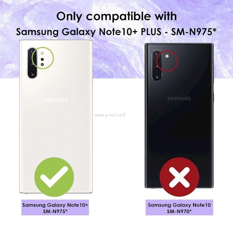 מגן גלקסי FLEX for Samsung Note 10 <b>Plus</b> - שני חלקים – תמונה 5