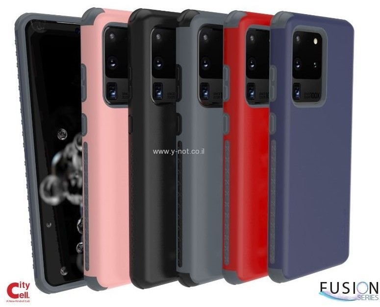 מגן גלקסי S20 מבית Grip Fusion עם <b>מגנט מובנה בתוך המגן</b>