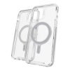 כיסוי GEAR4 לאייפון 12  <b>פרו מקס</b> דגם MagSafe CRYSTAL PALACE - שקוף